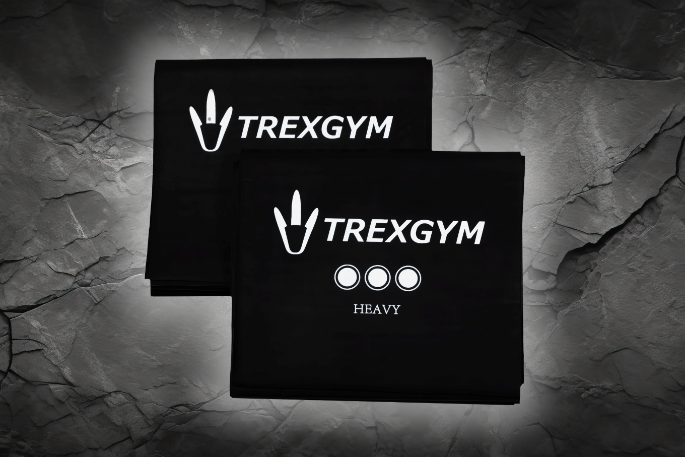 TREXGYM®  WEERSTANDBAND ZWAAR-ZWART - PLANET GREENTECH ENSIGN