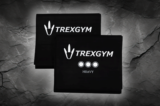 TREXGYM®  WEERSTANDBAND ZWAAR-ZWART - DRACO CAVALRY