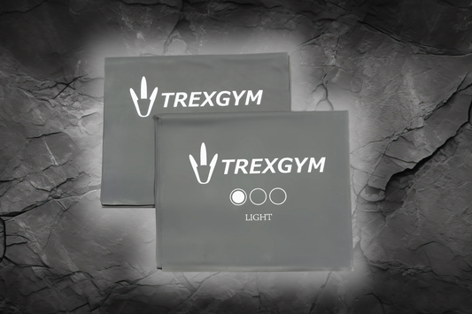 TREXGYM®  WEERSTANDBAND LICHT-GRIJS - DRACO CAVALRY