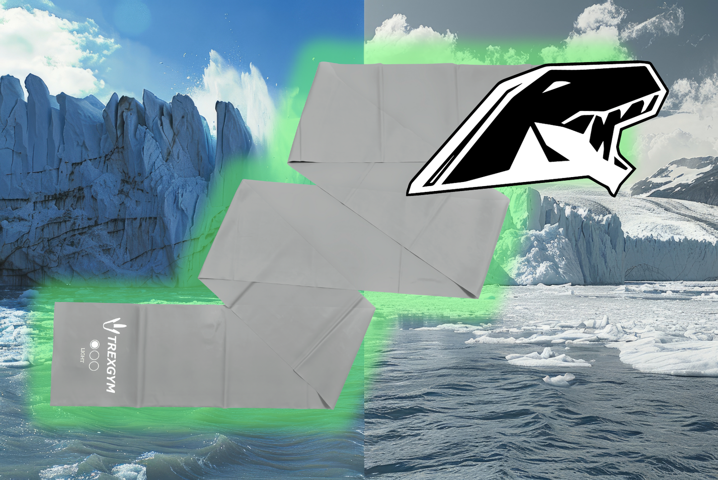 TREXGYM®  WEERSTANDBAND LICHT-GRIJS - DRACO ENSIGN GREENTECH