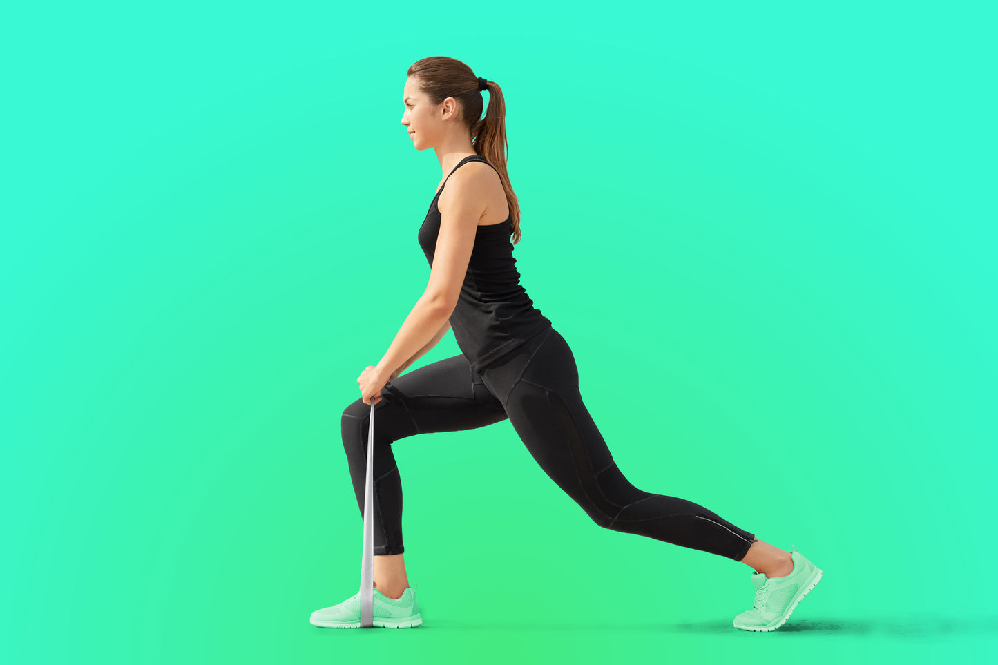 TREXGYM®  WEERSTANDBAND LICHT-GRIJS - PLANET GREENTECH ENSIGN